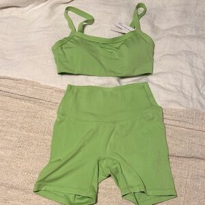PARAGON Lime Activewear Set